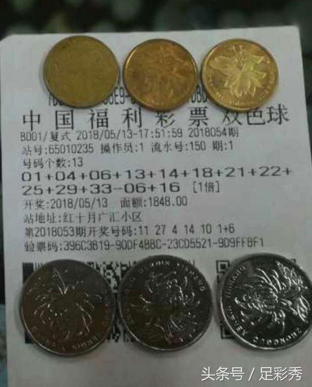 2018054期双色球开奖，梦想与幸运的碰撞