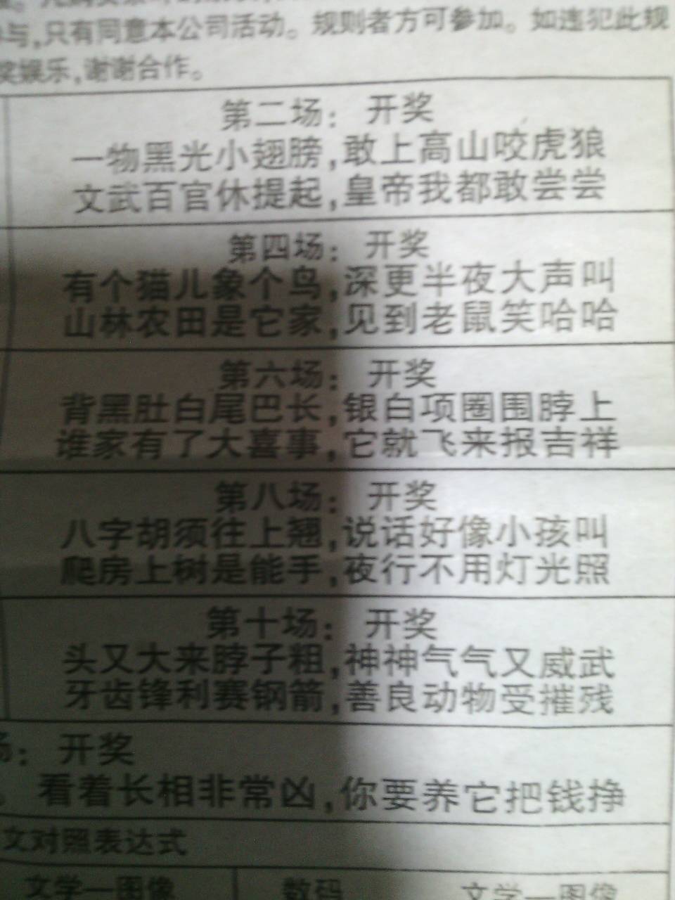 谜语探秘，打一动物谜语