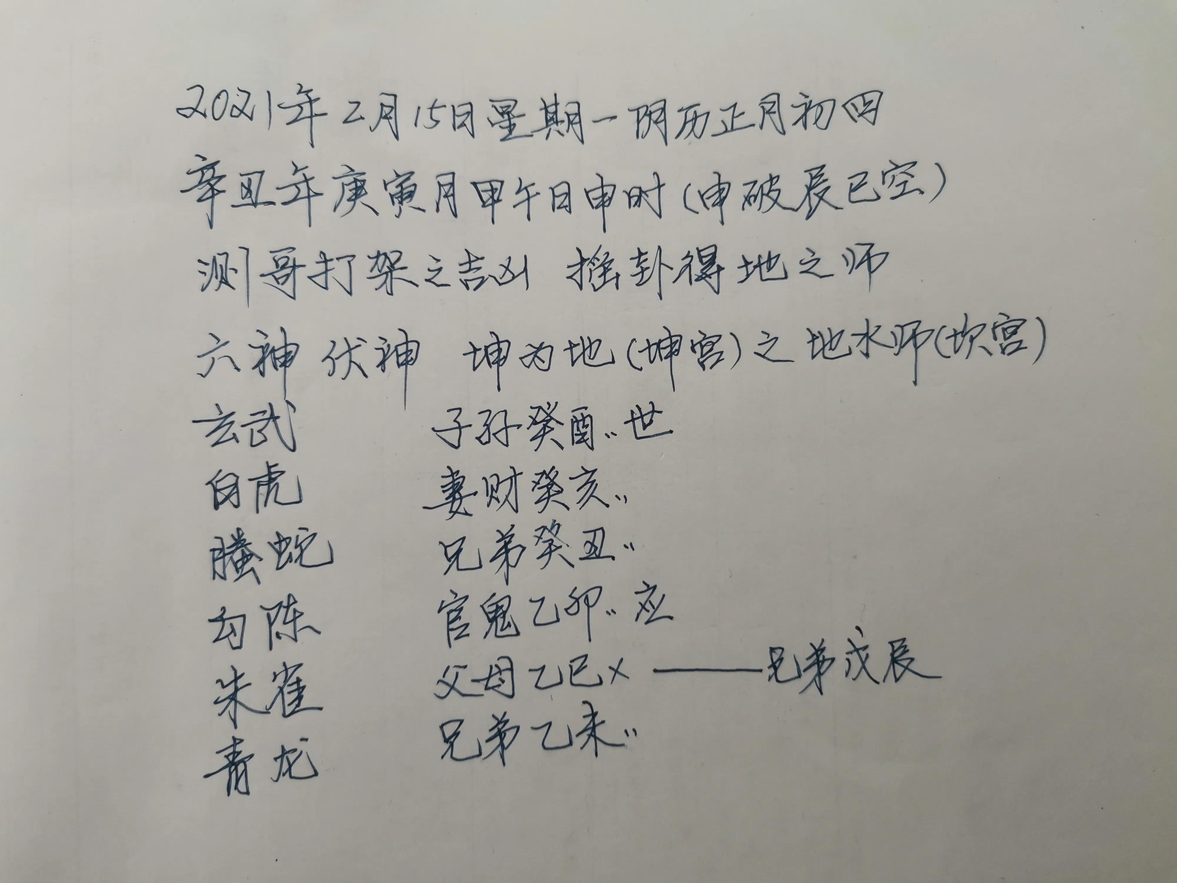 六爻预测
