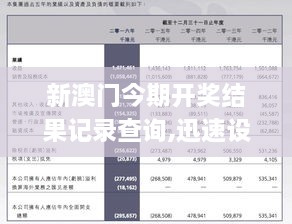 探寻新澳彩开奖结果，一场数字与幸运的邃密交织新澳历史记录查询结果